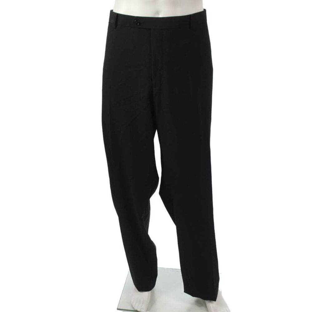 Munro Mens Black Wool Dress Pants Size 46